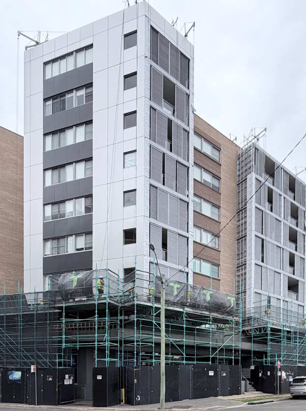 element13 at Kerrs Road Lidcombe Reclad — 3