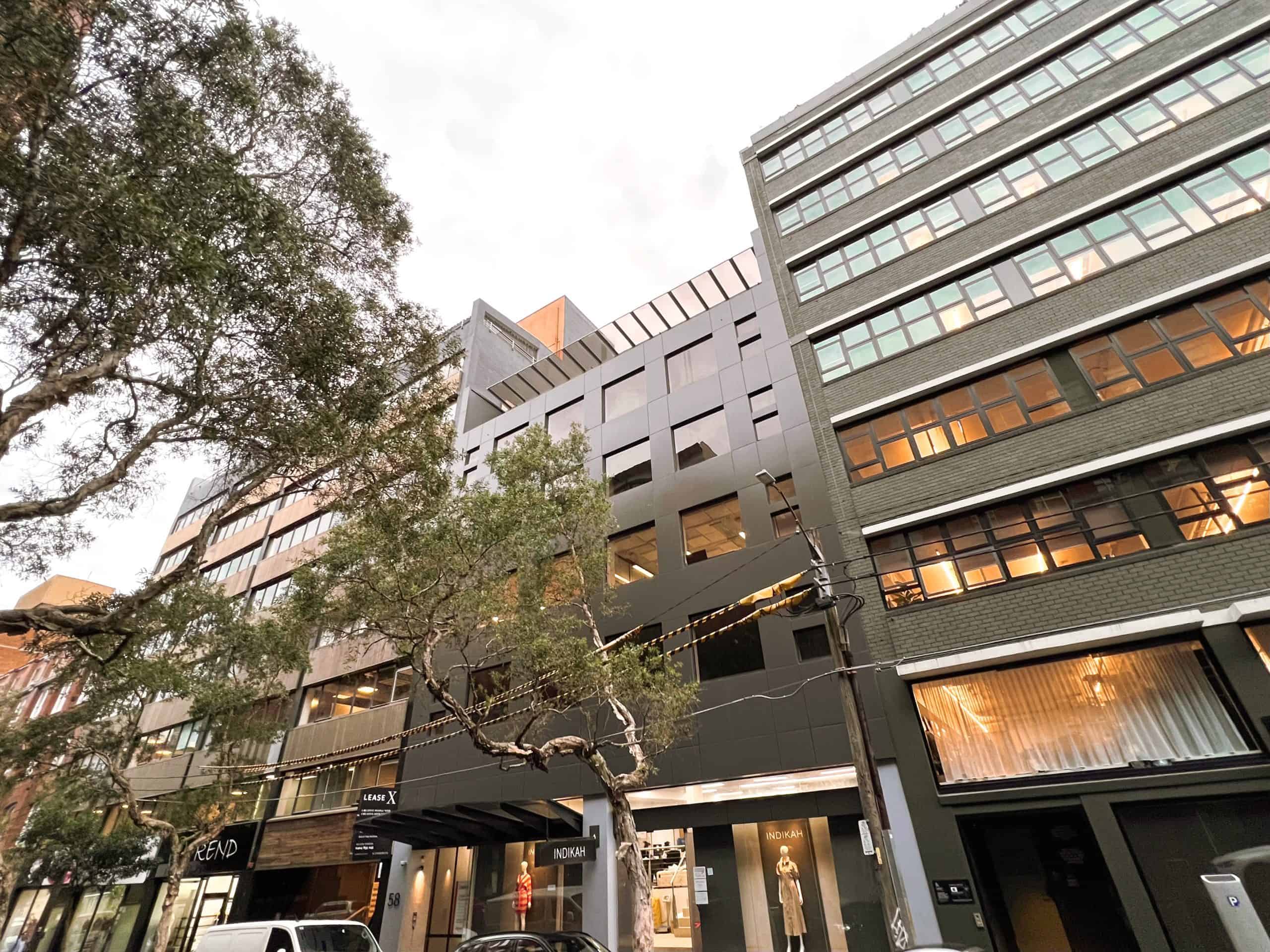 element13 at Kippax Street Surry Hills Reclad