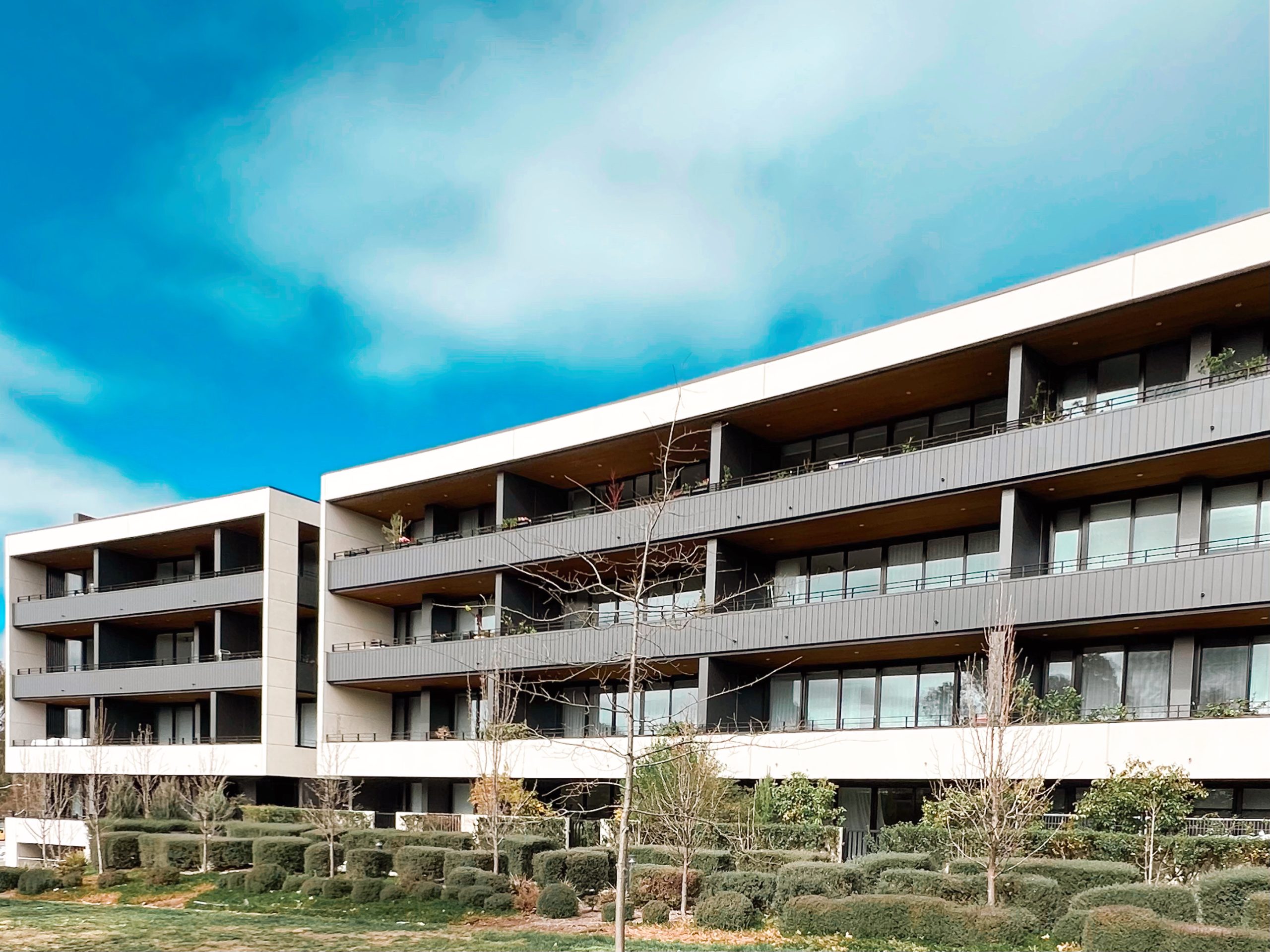 interloQ at Estate Apartments Forrest Reclad